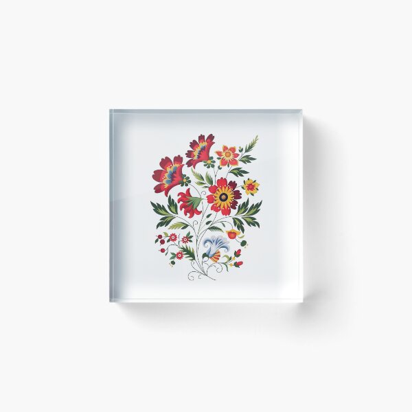 Item preview, Hungarian Folk Flower Design designed and sold by xiao xuans.