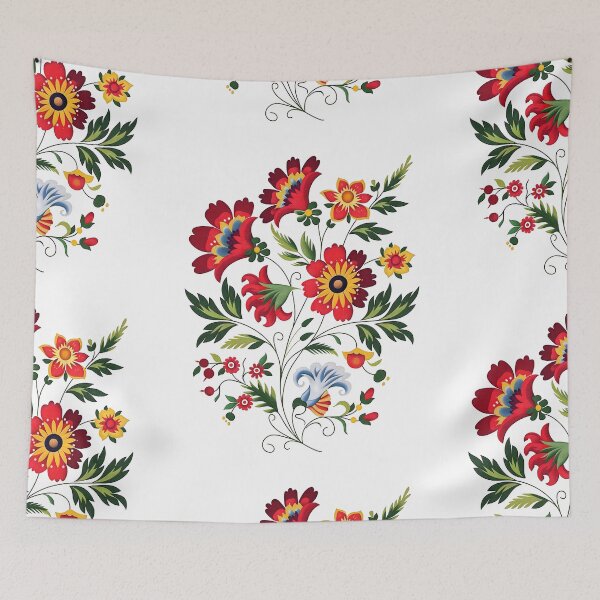 Item preview, Hungarian Folk Flower Design designed and sold by xiao xuans.