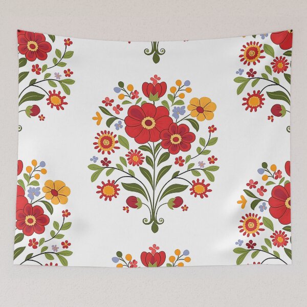 Item preview, Hungarian Folk Flower Design designed and sold by xiao xuans.