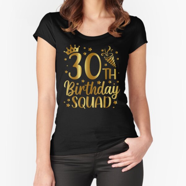 Item preview, 30th Birthday Squad 1995 Bday Party Group Women designed and sold by CutenessKlub.