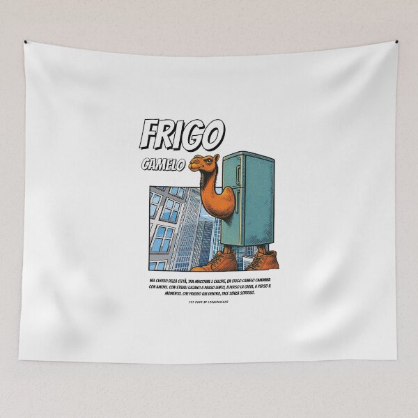 Item preview, Frigo Camelo Buffo Fardello (Italian Brainrot) designed and sold by LookinFreshh.