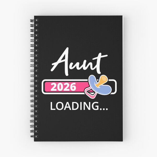 Item preview, Aunt 2026 Loading I - Promoted To Auntie designed and sold by Lemon Pepper.