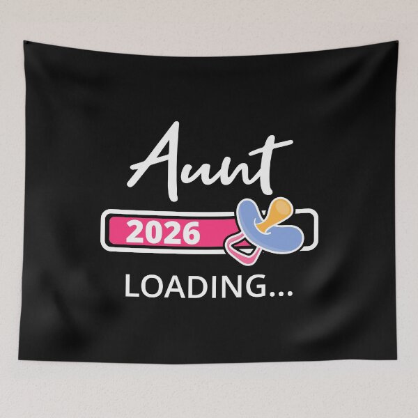 Item preview, Aunt 2026 Loading I - Promoted To Auntie designed and sold by Lemon Pepper.