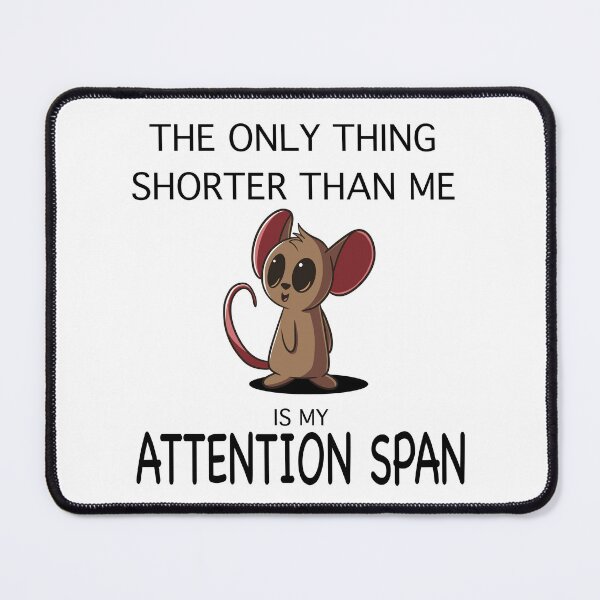 Item preview, Short Attention Span designed and sold by RedPandaTee.