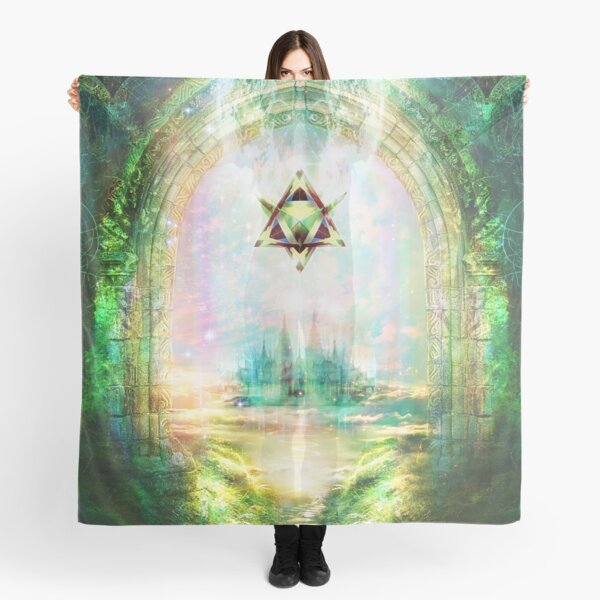 Item preview, Stargate Heart - Heart Chakra Art, Healing Art, Spiritual Art designed and sold by Jezhawk.
