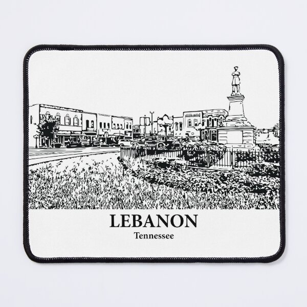 Item preview, Lebanon - Tennessee designed and sold by Lakeric Cityscapes.
