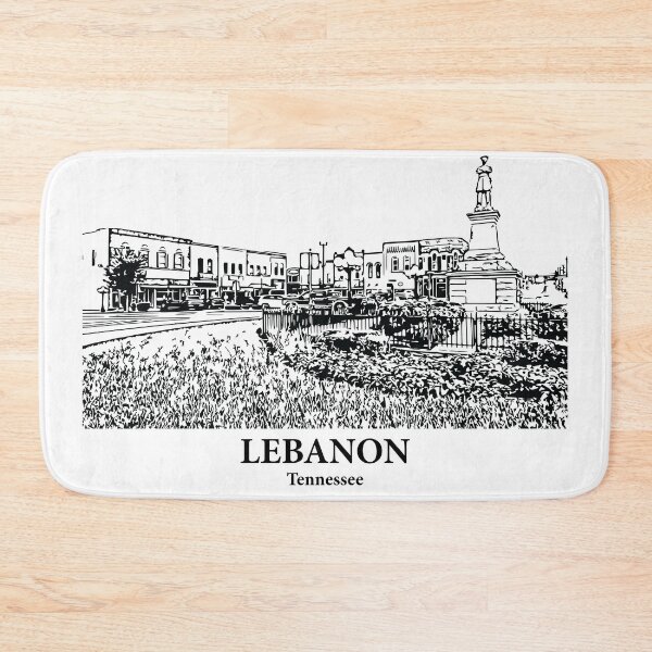 Item preview, Lebanon - Tennessee designed and sold by Lakeric Cityscapes.