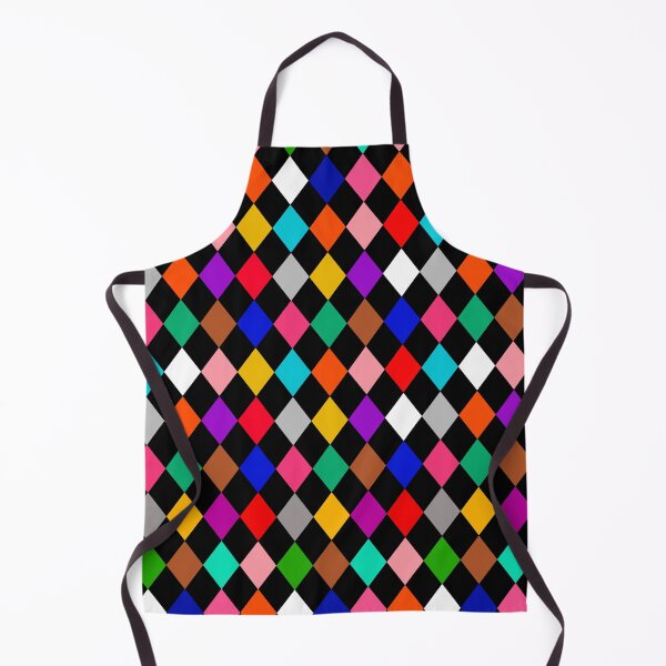 Item preview, Multicolored Harlequin Diamonds Pattern Design designed and sold by PatternTitan.