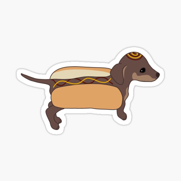 Item preview, Sausage Dog Hot Dog designed and sold by artisticabbey.