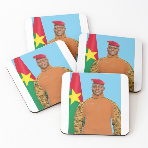 Item preview, Ibrahim Traore, Burkina Faso President, West Africa designed and sold by ArtistrySky.