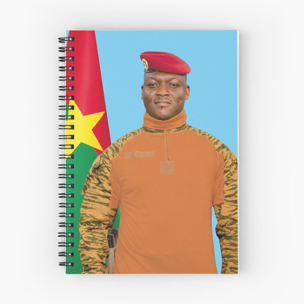 Item preview, Ibrahim Traore, Burkina Faso President, West Africa designed and sold by ArtistrySky.