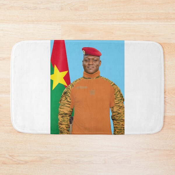 Item preview, Ibrahim Traore, Burkina Faso President, West Africa designed and sold by ArtistrySky.