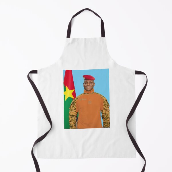 Item preview, Ibrahim Traore, Burkina Faso President, West Africa designed and sold by ArtistrySky.