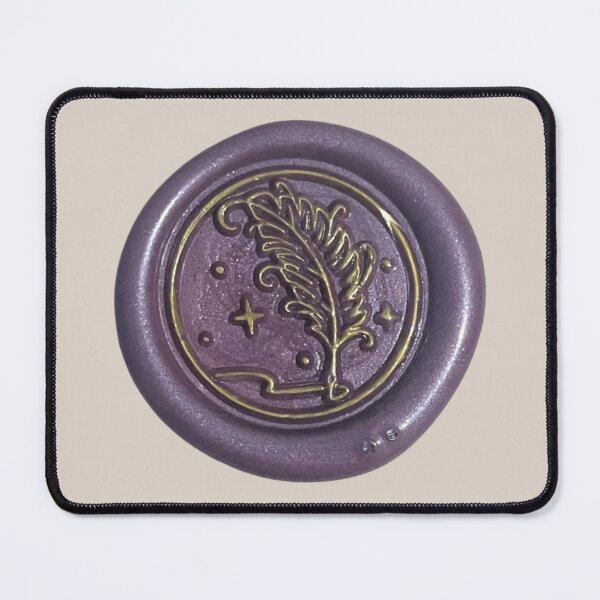 Item preview, Wax Seal - Quill, purple/gold designed and sold by Elinda96.