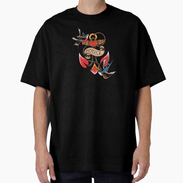 Item preview, Anchored in Love – Mother Tribute Tattoo Flash designed and sold by Krisu444.