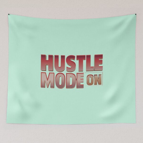 Item preview, "Hustle Mode On" In Noir Style designed and sold by Aise06.
