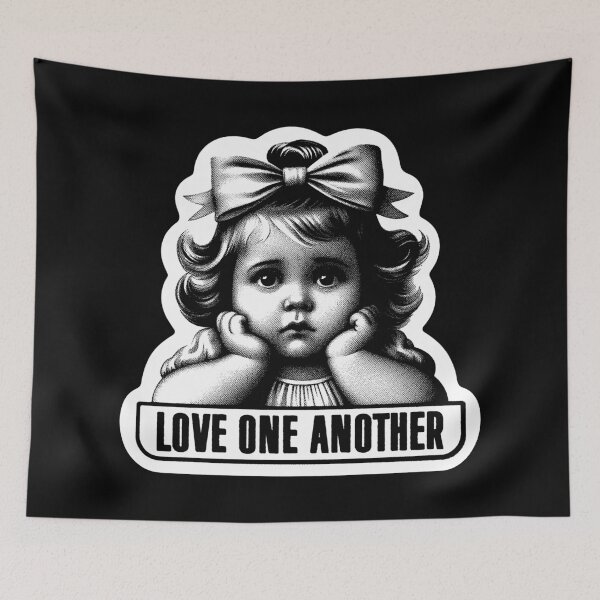 Item preview, John 13:34 Love One Another designed and sold by plushism.