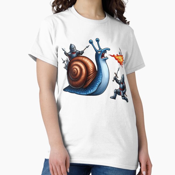 Artikel-Vorschau von Mittelalterliche Schnecke, Ritter vs. mittelalterliche Schnecke, designt und verkauft von justinkameron.