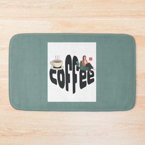 Item preview, Coffee Vibes – Cozy Woman Relaxing with a Cup of Coffee Illustration designed and sold by Nadia-joy.