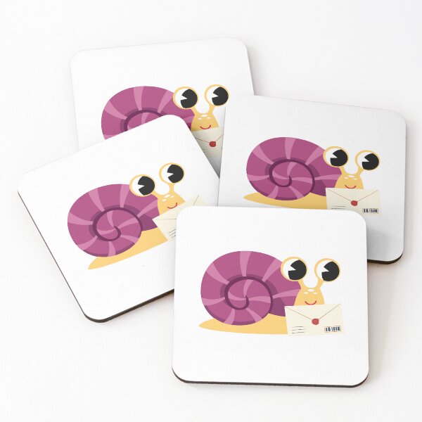 Item preview, Cute Funny Snail Mail designed and sold by Ketsuruii shop.