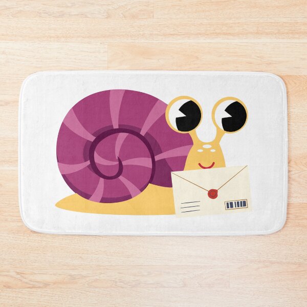 Item preview, Cute Funny Snail Mail designed and sold by Ketsuruii shop.