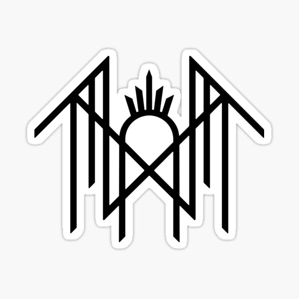 Item preview, Sleep Token Black Logo designed and sold by Jackbradley.