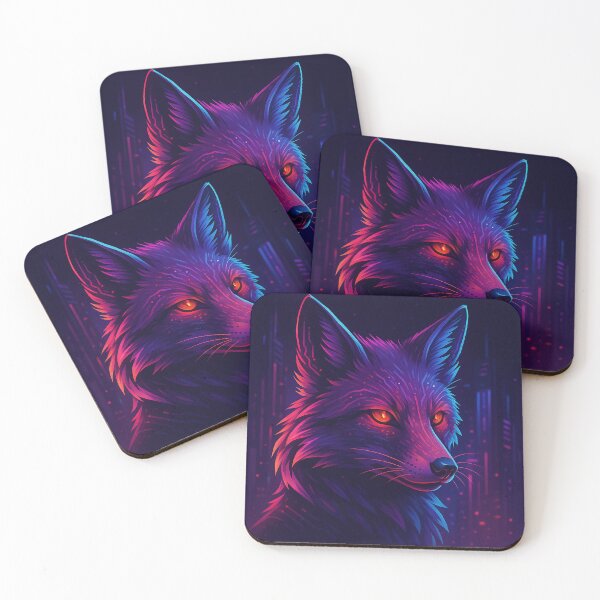 Item preview, Cyberpunk Fox – Citylight Whisperer designed and sold by SpectrumCreations.