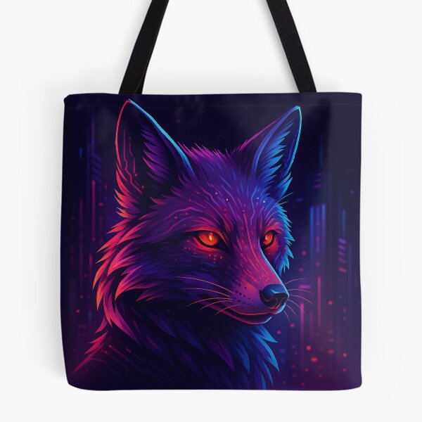 Item preview, Cyberpunk Fox – Citylight Whisperer designed and sold by SpectrumCreations.
