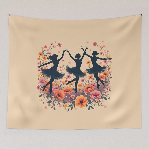 Item preview, Dancing Through Life in Florals! designed and sold by exclusivebucket.