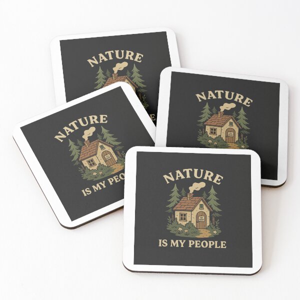 Item preview, Nature Is My People – Funny Introvert Cottagecore designed and sold by MadSnail-Design.