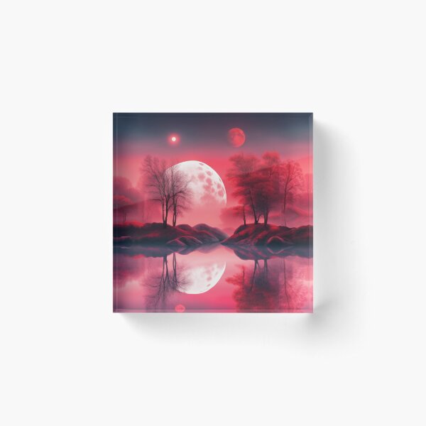 Item preview, Blood Moon Landscape designed and sold by paulbgarcia.