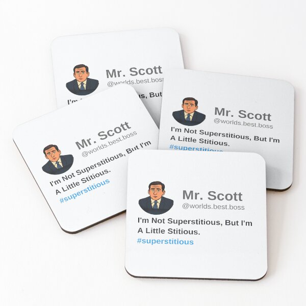 Item preview, I'm Not Superstitious, But I'm A Little Stitious designed and sold by Fanverse Merchandise.