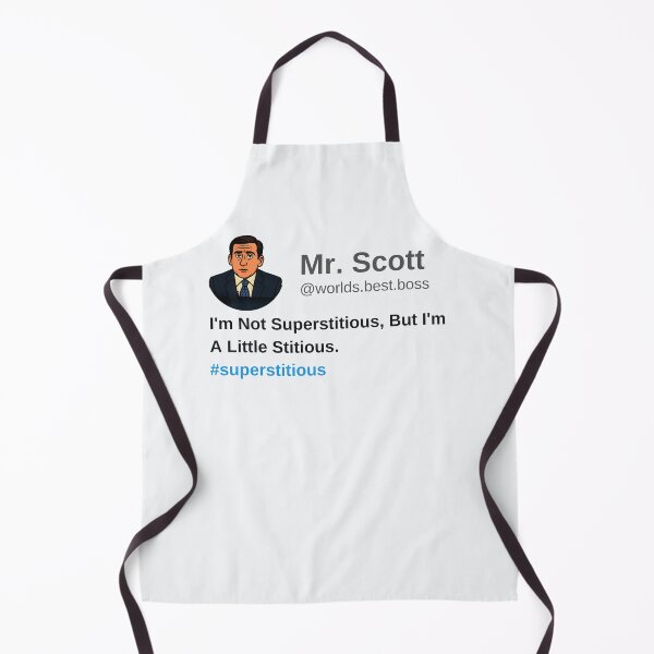 Item preview, I'm Not Superstitious, But I'm A Little Stitious designed and sold by Fanverse Merchandise.