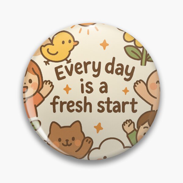 Item preview, Every day is a fresh start  designed and sold by Run-rak.