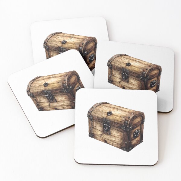 Item preview, Rusticore Aesthetic - Antique Rustic Wooden Chest designed and sold by bapupa.