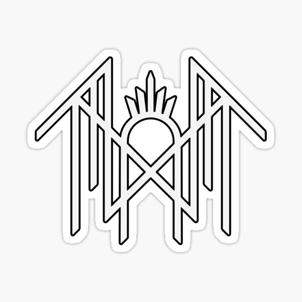 Item preview, Sleep Token White Logo designed and sold by Jackbradley.