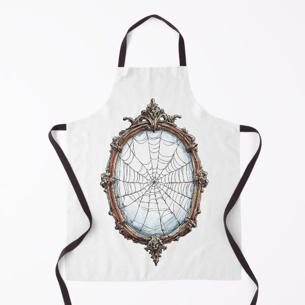 Item preview, Rusticore - Vintage Cobweb Mirror designed and sold by bapupa.