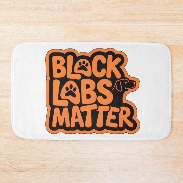 Artikelvorschau, Hunde Black Labs Matter Black Lab Hundeliebhaber entworfen und verkauft von ViktoonShirts.