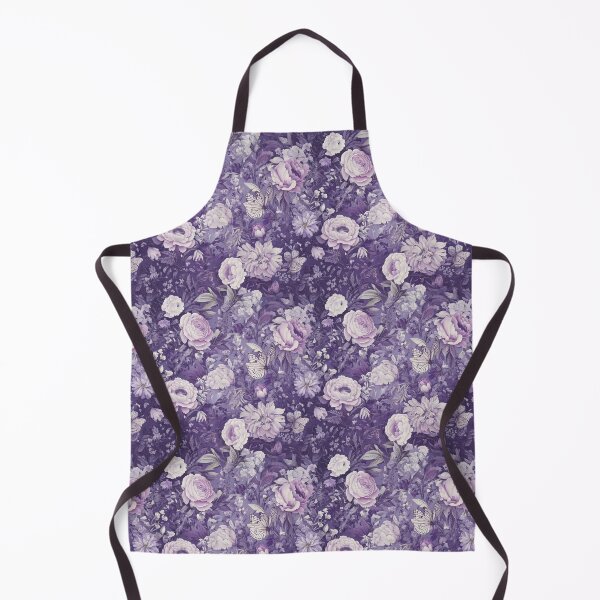 Item preview, Lavender Vintage Florals designed and sold by Designbes.