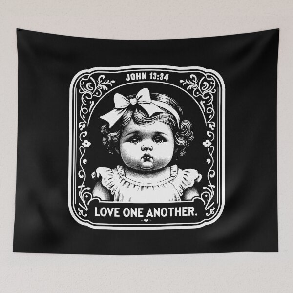 Item preview, John 13:34 Love One Another designed and sold by plushism.