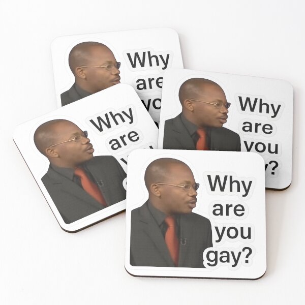 Item preview, Ugandan Interview Meme – “Why Are You Gay?” designed and sold by Aryabek.