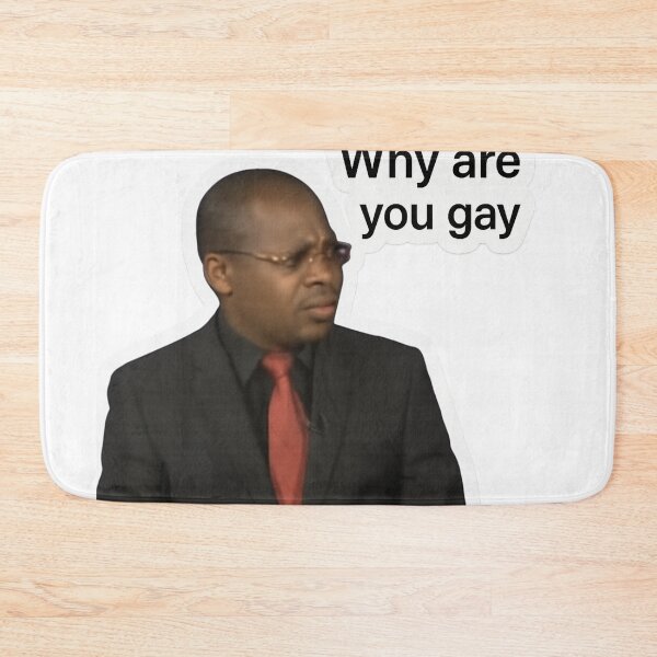 Item preview, Alternate Reaction Meme – Host with “Why Are You Gay?” designed and sold by Aryabek.