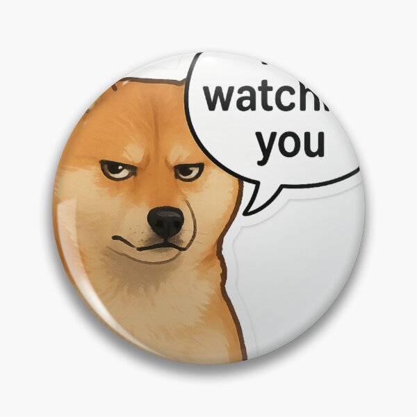 Item preview, Suspicious Dog Saying “I’m Watching You” designed and sold by Aryabek.
