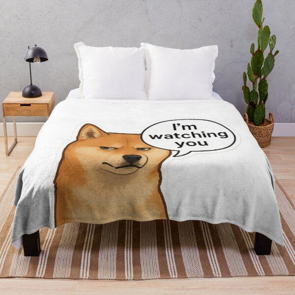 Item preview, Suspicious Dog Saying “I’m Watching You” designed and sold by Aryabek.