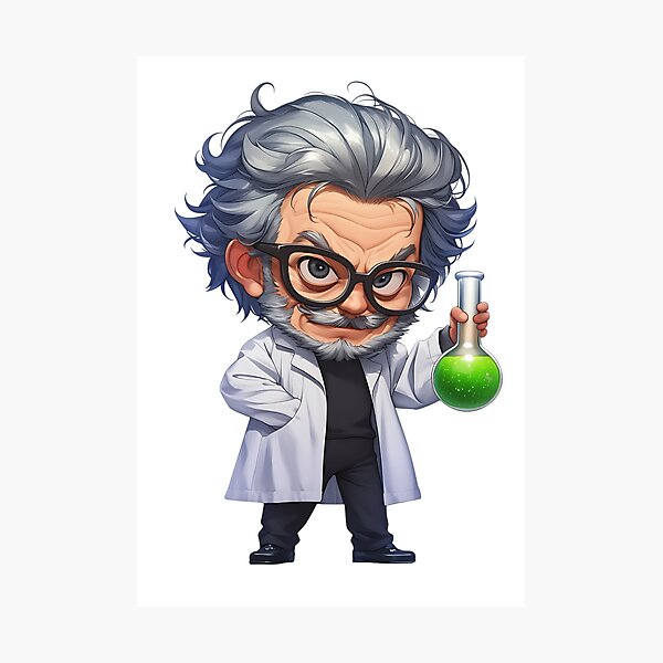 Item preview, Funny Scientist - Cartoon Lab Humor designed and sold by bapupa.