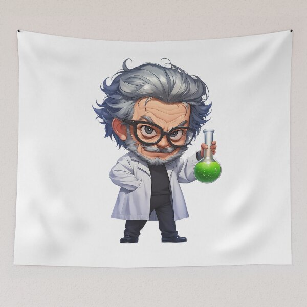 Item preview, Funny Scientist - Cartoon Lab Humor designed and sold by bapupa.