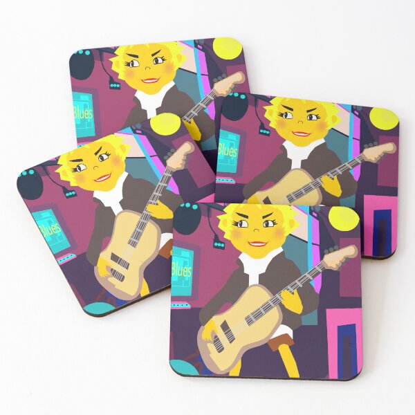 Item preview, Cyber Lemon Rocker with Guitar designed and sold by Felia001.