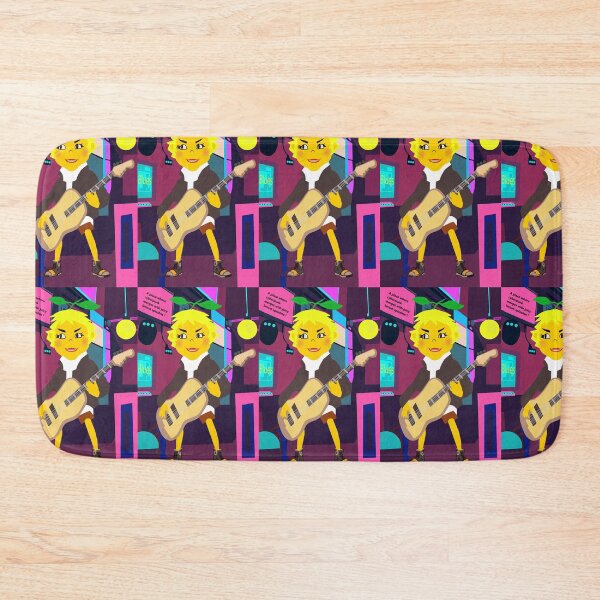 Item preview, Cyber Lemon Rocker with Guitar designed and sold by Felia001.