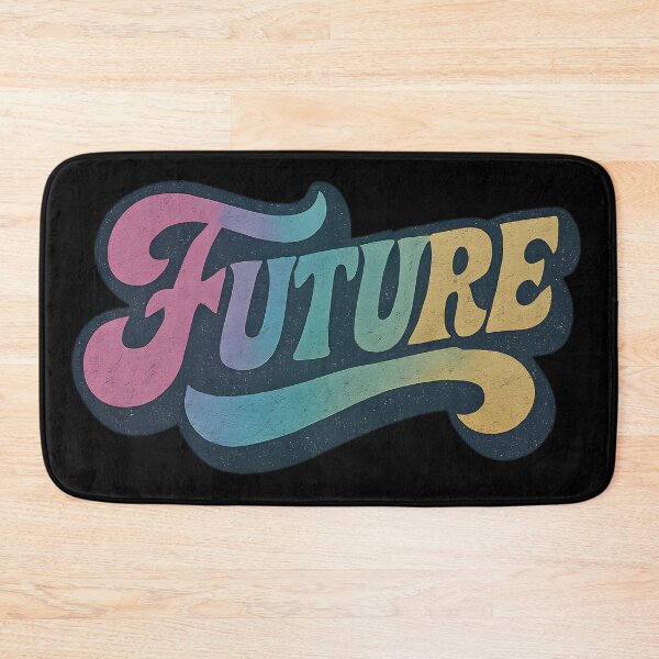 Item preview, FUTURE – Retro 70s Script with groovy Vibes designed and sold by Shoot-The-Moon.