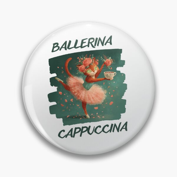 Item preview, Copy of Copy of Ballerina cappuccina | Ballerina cat | Ballerina capuccina | Memecore | Ballerina capuchina | Brainrot animals | Dancer cat 3 designed and sold by Yaremchuk.